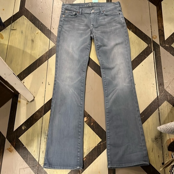 7 For All Mankind gray jeans Sz 29 - Picture 1 of 4